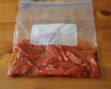 ラム肉の下味冷凍【スパイシーBBQ味】作り方3写真