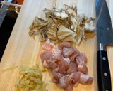 メスティン式鶏&舞茸のめちゃうま炊き込みメシ作り方1写真