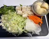 簡単な基本の野菜スープ　ポトフ風作り方2写真