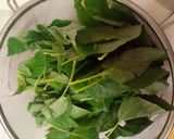 モロヘイヤの胡麻和え☆作り方1写真