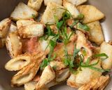 長芋とちくわの和風めんたいバターソテー作り方6写真