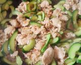 豚肉ときゅうりのにんにくポン酢炒め作り方8写真
