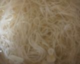鶏がらスープと素麺で簡単汁そば作り方3写真
