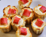 カヌレ型で！カニカマと厚揚げのチーズ焼き作り方6写真