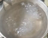 オクラと春雨の梅ポン酢サラダ作り方1写真