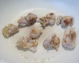 春菊と鶏グリルのサラダ作り方4写真