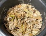鍋の残り物で炊き込みご飯作り方5写真