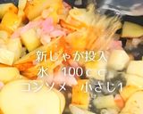 新じゃがとバジルのゴロゴロポタージュ作り方5写真
