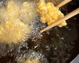 コーン揚げ　トウモロコシの缶詰を使います作り方8写真