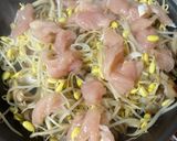 きのこもやしササミの生姜煮＊作り方2写真