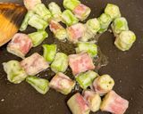カリッと揚げ焼きオクラ作り方4写真