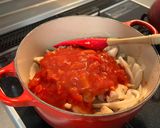 ルクルーゼで、簡単バターチキンカレー作り方8写真
