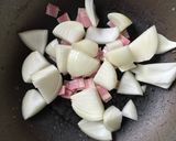 ★簡単★たまねぎベーコン炒め作り方3写真