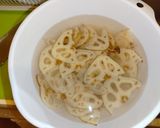 蓮根ツナしめじコーン枝豆のマヨサラダ作り方1写真