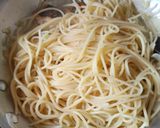 イサキと新玉ねぎの鮎魚醤スパゲッティ作り方10写真