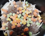 鮭とまいたけとごぼうの炊き込みご飯作り方3写真