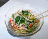 ◆レンジで簡単！しめじと野菜のナムル♪作り方5写真