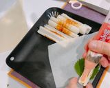 絶品✨簡単‼️ちくわしそマヨ春巻き作り方2写真