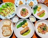 ぶぶあられのサーモンソテー&バジルソース作り方8写真