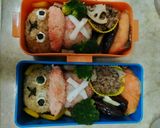 簡単キャラ弁〜ご飯だけキャラ編〜作り方6写真