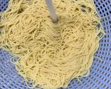 簡単　えび冷製レモンパスタ作り方4写真