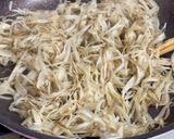 ごぼうと人参と空芯菜のシャキッと♡きんぴら♪作り方3写真