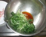 水菜おひたし♪簡単作り方6写真