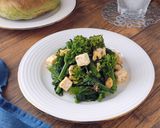 菜の花とクリームチーズのデリ風胡麻和え。作り方6写真