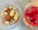 茗荷とホタルブクロの甘酢あえ作り方3写真
