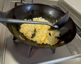茹で蛸の端っこで作る、タコ飯風炒飯作り方4写真