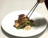 タコとアスパラの餃子辣油ボロネーゼ作り方27写真