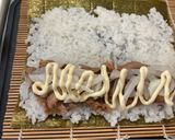 太巻き寿司　豚の生姜焼き作り方6写真
