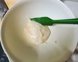 余ったお餅でふわふわなお好み焼き風作り方1写真