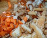 鶏肉とゴボウの炊き込みご飯作り方5写真