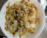 レンジ簡単中華風ジャージャー麺味炒飯弁当作り方10写真