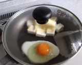 ワンパン＊目玉焼きとろ～りチーズはんぺん作り方5写真