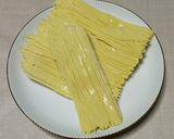 保存とゆで時間短縮に♪冷凍水漬けパスタ作り方6写真