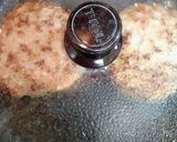 簡単今日の夕飯！茸チーズハンバーグ肉料理作り方8写真