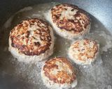 お弁当にも⭐︎肉肉しい豆腐ハンバーグ作り方10写真