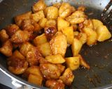 大人気♡鶏肉とじゃがいものコチュマヨ焼き作り方4写真