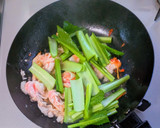 豚ロース肉と小松菜のスタミナ炒め作り方5写真