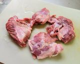 レア食材✨豚のカシラの炒め物作り方2写真