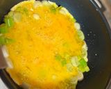 簡単　ねぎオムレツ　ふわふわ　とろとろ　絶品作り方3写真