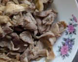 簡単★マイタケと豚こま肉の白だし炒め作り方3写真