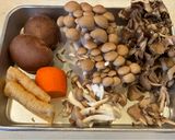 おかんレシピ𓀤𓀣きのこの炊き込みご飯作り方3写真