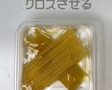 高菜とたらこで作る！和風お手軽パスタ作り方2写真
