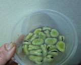 5分でそら豆と豚肉の炒め物作り方2写真