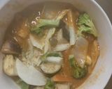 肉無チクワ簡単オーロラソース味野菜炒め作り方15写真