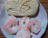 ヨウサマの減塩レモン味のクリームパスタ作り方1写真