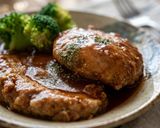 無限に食べれるふわふわ豆腐ハンバーグ作り方8写真